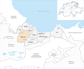 Localisation de Mörschwil