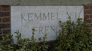 Friedhof Kemmel Nr. 1 der französischen Commonwealth-Kriegsgräberkommission