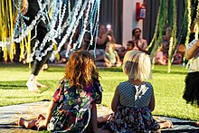 Two children pictured at the 2023 edition of Opera Blocks. Kids at Opera Blocks event.jpg