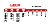 Gambar mini seharga Kita-Osaka Kyuko Railway