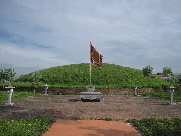 Tomb of Trần Thái Tông in Long Hưng, Thái Bình Province.