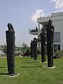 Bingen 2008: Skulptur „Grandi Figuri Verticali“