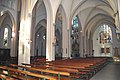 intérieur de l'église Sainte Lambert