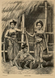 Dones de Laos, 1860