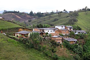 Las Garzonas, tano monaxo ke El Carmen de Viboral