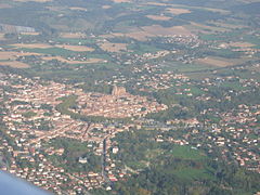 Aerial view of Lavaur