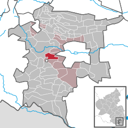 Kaart van Leinsweiler