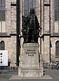 Neues Bachdenkmal vor der Thomaskirche