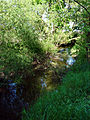 Čeština: Most přes Bezdrevský potok ve vsi Lékařova Lhota (část obce Sedlec) v okrese České Budějovice. English: Bridge over the Bezdrevský Stream in the village of Lékařova Lhota, part of the municipality of Sedlec, České Budějovice District, South Bohemian Region, Czech Republic.