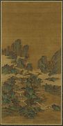 Ming copy of Li Sixun's painting (651-716)