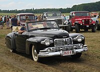Lincoln Continental Cabriolet (1948) in Belgium (2015).JPG
