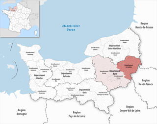 <span class="mw-page-title-main">Arrondissement of Les Andelys</span> Arrondissement in Normandy, France