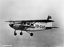 Lockheed-Azacarate LASA 60 Lockheed LASA-60 XB-GUZ c61 (mfr via RJF) (18350167242).jpg