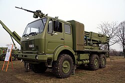 MLRS M-77 Oganj based on a FAP 2026 M77 Oganj.jpg