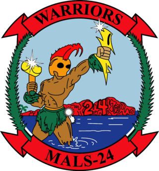 <span class="mw-page-title-main">Marine Aviation Logistics Squadron 24</span> Military unit