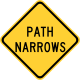 Path Narrows, current MUTCD version