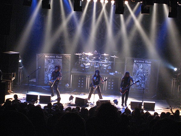Machine Head performing in 2007