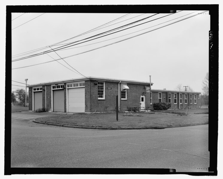 File:Madigan Hospital, Fire Station, DuPont, Pierce County, WA HABS WA-202-25-2.tif