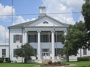 Das Madison Parish Courthouse in Tallulah, gelistet im NRHP Nr. 89000044[1]