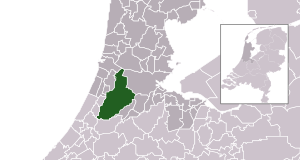Carte de localisation de Haarlemmermeer
