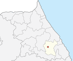 Location of Jeongseon