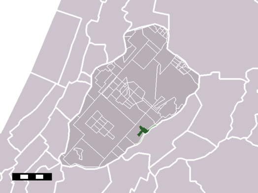 Kaart van Rijsenhout