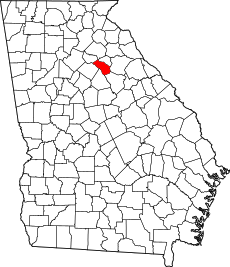 Map of Georgia highlighting Oconee County.svg