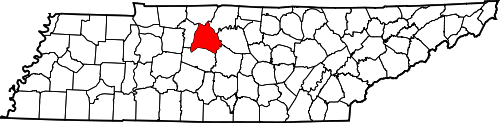 Map of Tennessee highlighting Davidson County.svg
