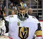 Marc-Andre Fleury played in 46 games during the inaugural season of the Golden Knights.