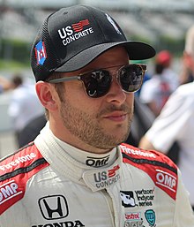 Marco Andretti, the 2022 series champion. Marco andretti (42376560420).jpg