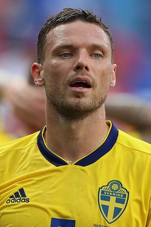 Berg with Sweden at the 2018 FIFA World Cup