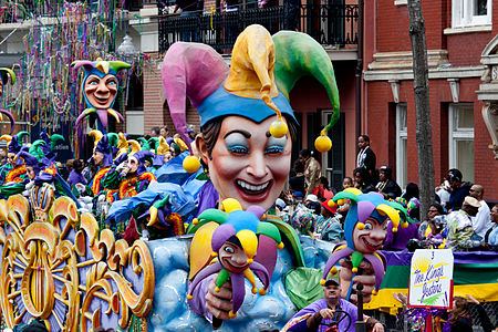 Mardi Gras Parade, New Orleans, Louisiana, USA