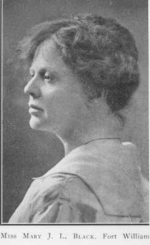 Mary J. L. Black c. 1921