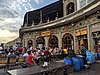 Outdoors at a café