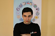 Mehman at Bakuriani WikiCamp 2019.jpg