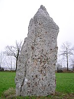 Menhir de la Pierre Blanche.