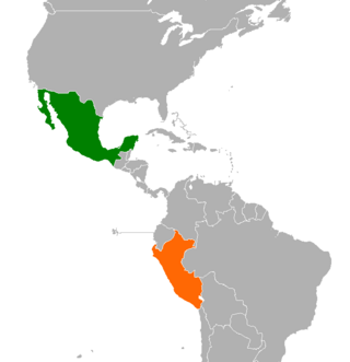 <span class="mw-page-title-main">Mexico–Peru relations</span> Bilateral relations