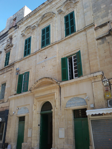 The Monte di Pieta in Valletta, Malta, which is still in operation today Monte di Pieta, Valletta, Malta.png