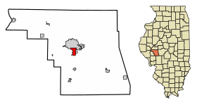 Placering af South Jacksonville