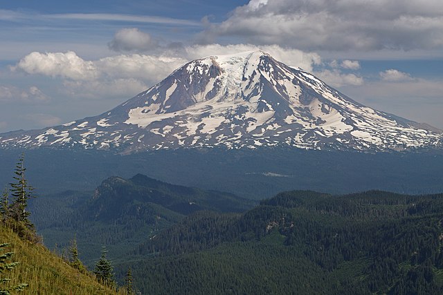 Mount Adams from the west-northwest