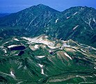 Mount Dainichi and Ponds in Murodo 1995-8-20.jpg