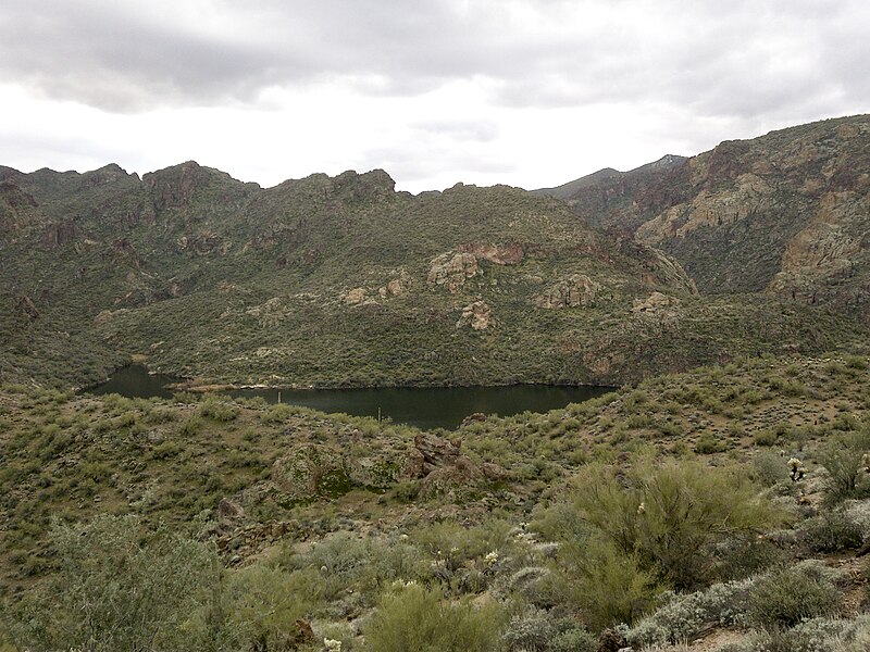 File:Mt. Pinter Base Loop, Tonto National Forest, Butcher Jones Trail, Fort McDowell, AZ 85264, USA - panoramio (109).jpg