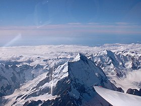 Mount Cook in New Zealand.