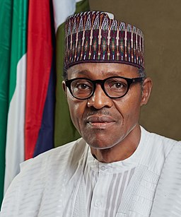 Muhammadu Buhari, President of the Federal Republic of Nigeria (cropped)