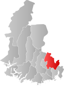 Vị trí Vennesla tại Vest-Agder
