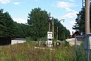 English: Nakhabino - Pavlovskaya sloboda railway line