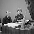 Dick Schallies en Greetje Kauffeld in 1961