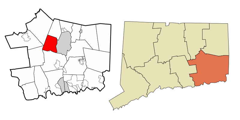 File:New London County Connecticut Incorporated and Unincorporated areas Bozrah Highlighted 2010.svg