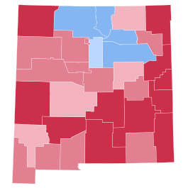 New Mexico Presidential Election Results 1980.svg