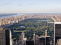 Vista aérea do Central Park